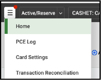 Admin | Re-Export PCEs from CASHet to Accounting Software