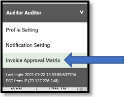 Admin | Invoice Approval: Matrix Setup